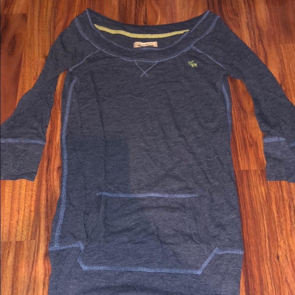 Abercrombie Navy Top